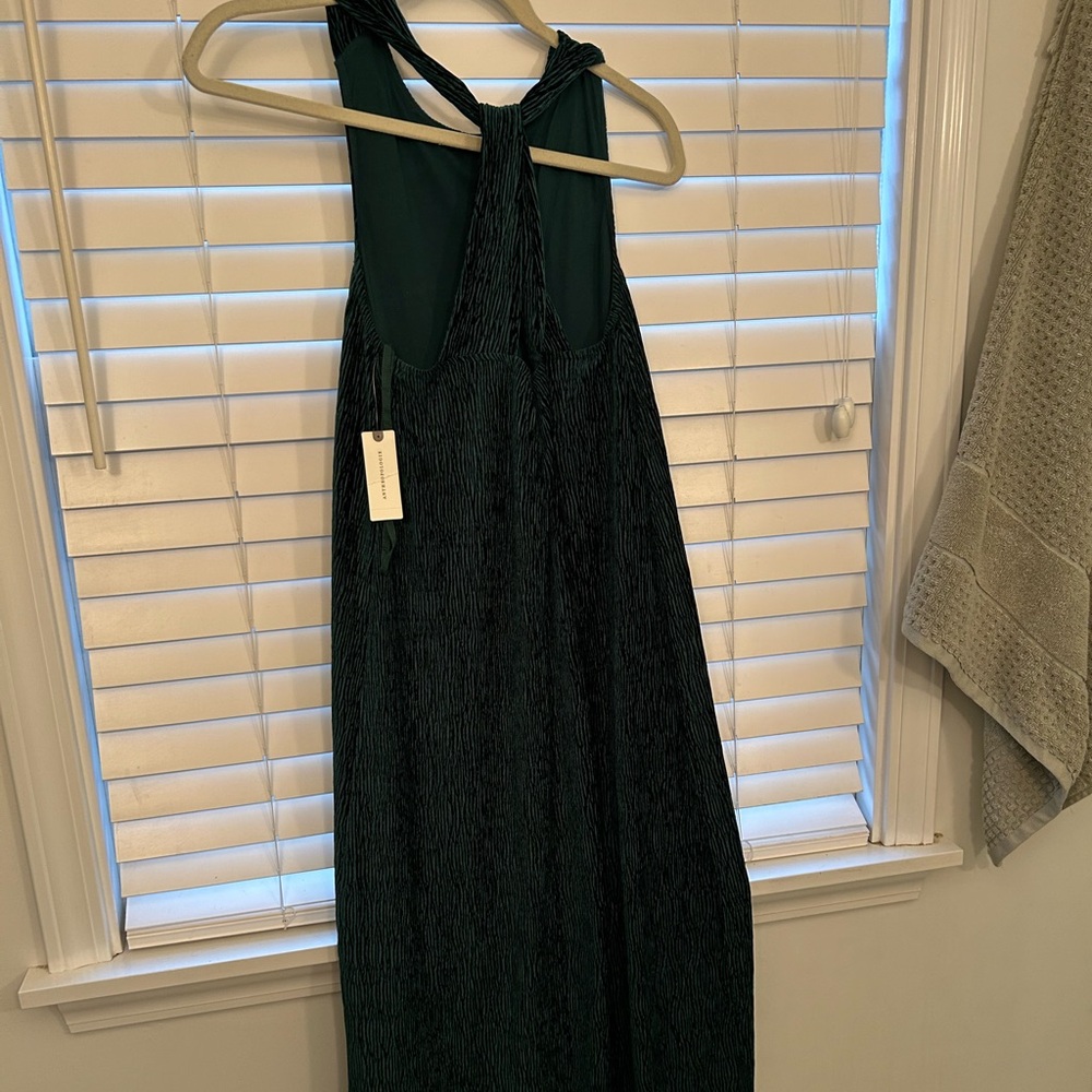 Anthropologie stretch fabric dress